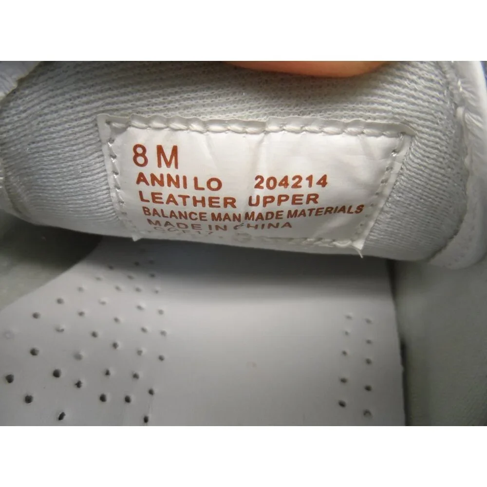 Nurse Mates Women's Anni Lo Slip-Resistant Work Shoes 204214 White Size 8M - Picture 8 of 8